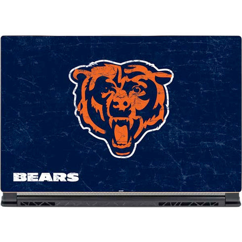 NFL Chicago Bears - Alternate Distressed MSI GS65 Stealth Laptop Skin