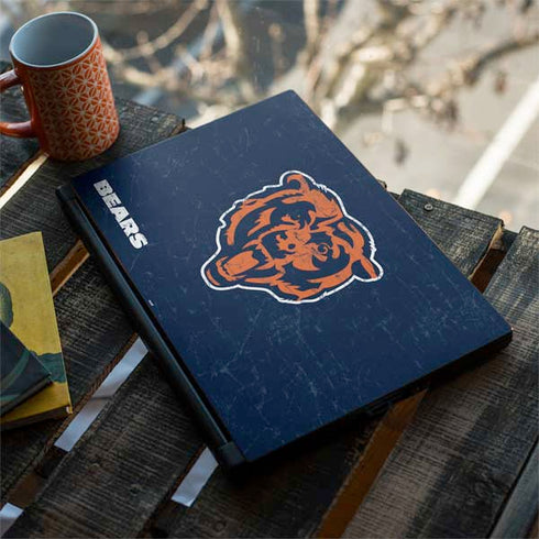 NFL Chicago Bears - Alternate Distressed MSI GS65 Stealth Laptop Skin