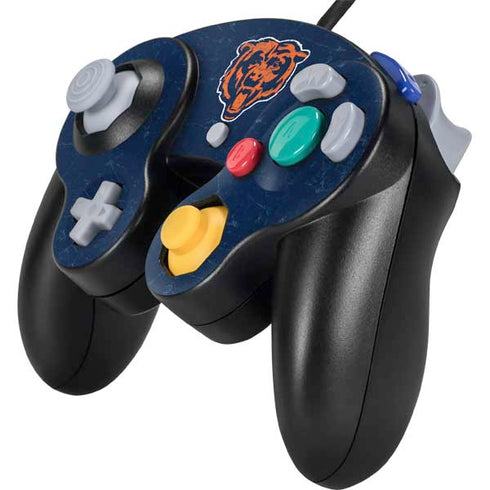 NFL Chicago Bears - Alternate Distressed Nintendo GameCube Controller Skin