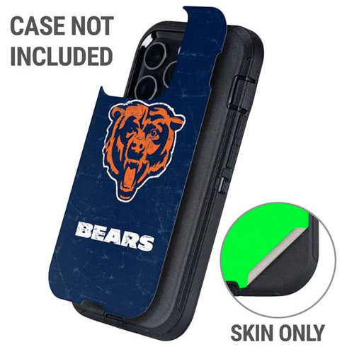 NFL Chicago Bears - Alternate Distressed Otterbox Defender iPhone Skin