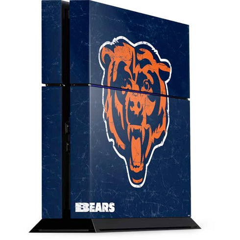 NFL Chicago Bears - Alternate Distressed PS4 Console Skin