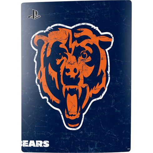 NFL Chicago Bears - Alternate Distressed PS5 Console Skin