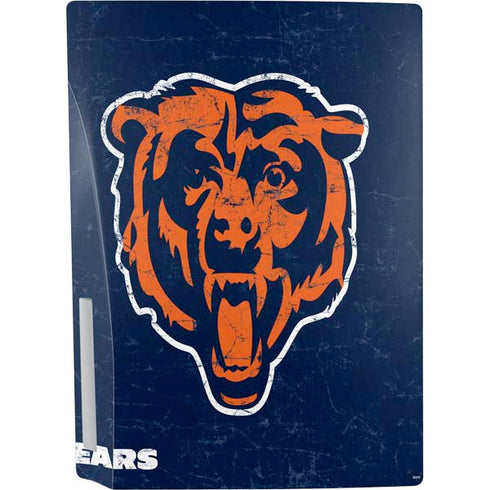 NFL Chicago Bears - Alternate Distressed PS5 Console Skin