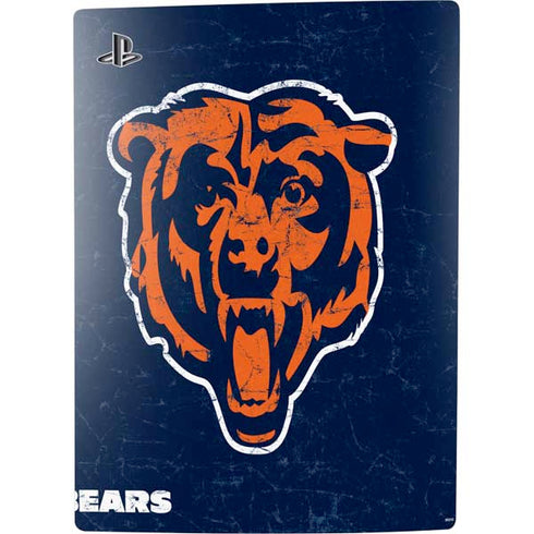 NFL Chicago Bears - Alternate Distressed PS5 Digital Edition Console Skin