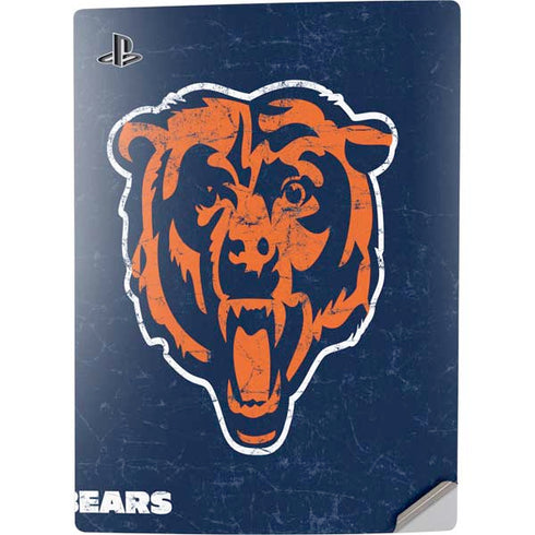 NFL Chicago Bears - Alternate Distressed PS5 Digital Edition Console Skin