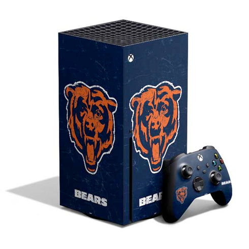 NFL Chicago Bears - Alternate Distressed Xbox Series X Bundle Skin