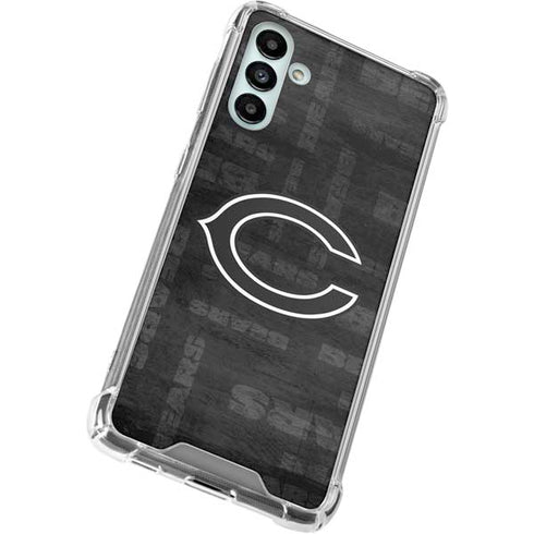 NFL Chicago Bears Black & White Galaxy A13 5G Clear Case