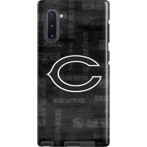 NFL Chicago Bears Black & White Galaxy Note 10 Pro Case