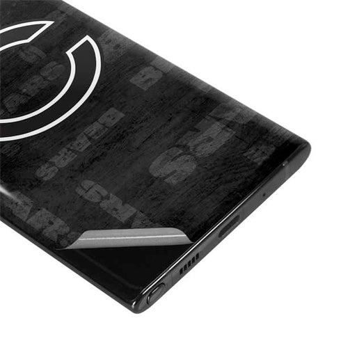 NFL Chicago Bears Black & White Galaxy Note 10 Skin