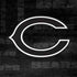 NFL Chicago Bears Black & White Galaxy Note 8 Skin