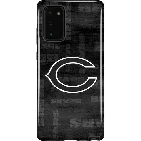 NFL Chicago Bears Black & White Galaxy Note20 5G Pro Case