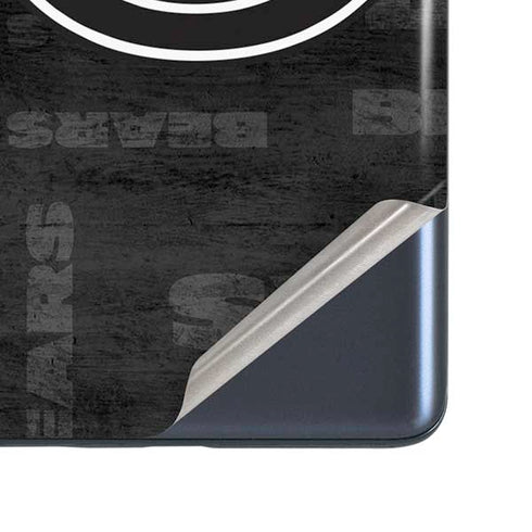 NFL Chicago Bears Black & White Galaxy S20 Fan Edition Skin