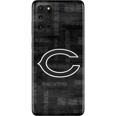 NFL Chicago Bears Black & White Galaxy S20 Plus Skin