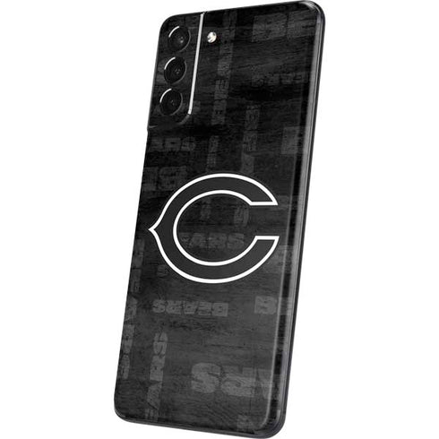 NFL Chicago Bears Black & White Galaxy S21 5G Skin