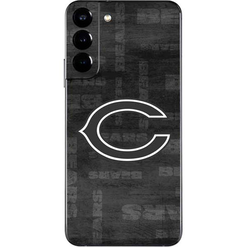 NFL Chicago Bears Black & White Galaxy S22 Plus Skin