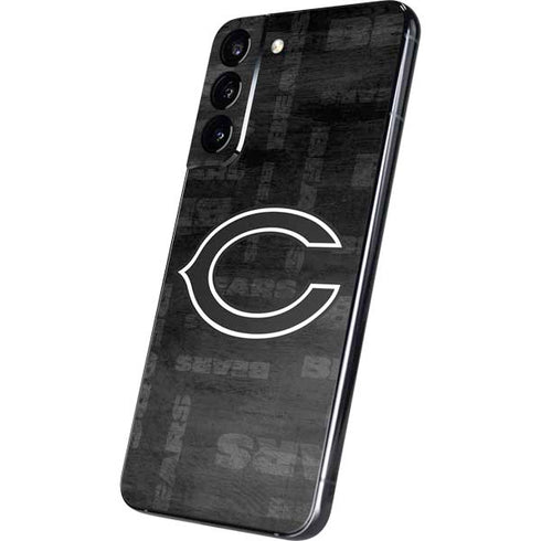 NFL Chicago Bears Black & White Galaxy S22 Plus Skin