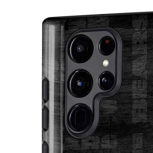 NFL Chicago Bears Black & White Galaxy S22 Ultra Pro Case