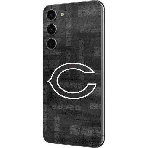 NFL Chicago Bears Black & White Galaxy S23 Plus Skin