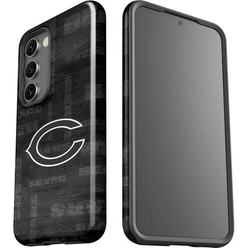 NFL Chicago Bears Black & White Galaxy S23 Pro Case