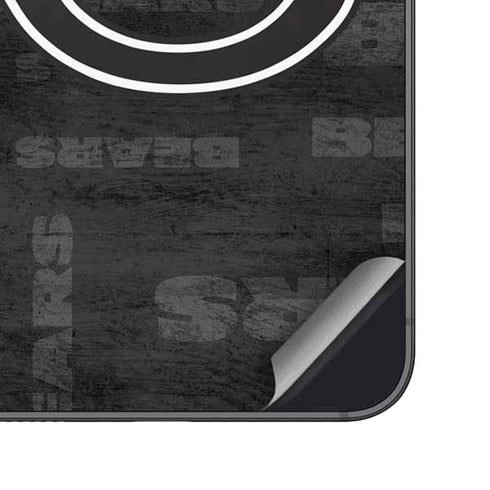 NFL Chicago Bears Black & White Galaxy S23 Skin