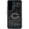 NFL Chicago Bears Black & White Galaxy S23 Waterproof Case
