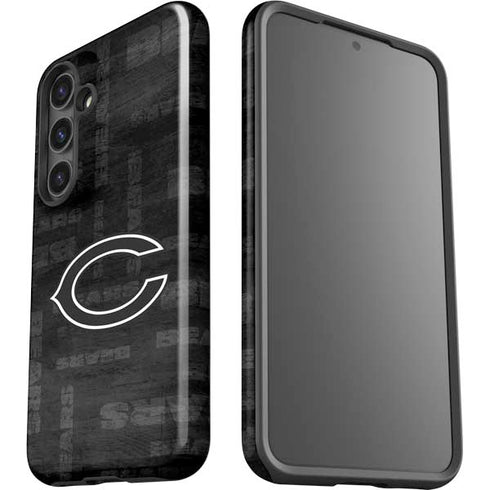 NFL Chicago Bears Black & White Galaxy S24 Plus Impact Case