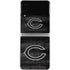 NFL Chicago Bears Black & White Galaxy Z Flip4 5G Skin