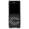 NFL Chicago Bears Black & White Galaxy Z Flip5 5G Clear Case