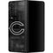 NFL Chicago Bears Black & White Galaxy Z Fold3 5G Skin