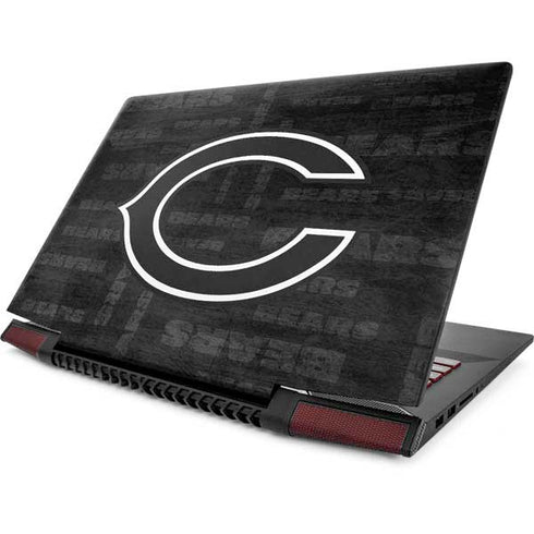 NFL Chicago Bears Black & White Lenovo IdeaPad Skin