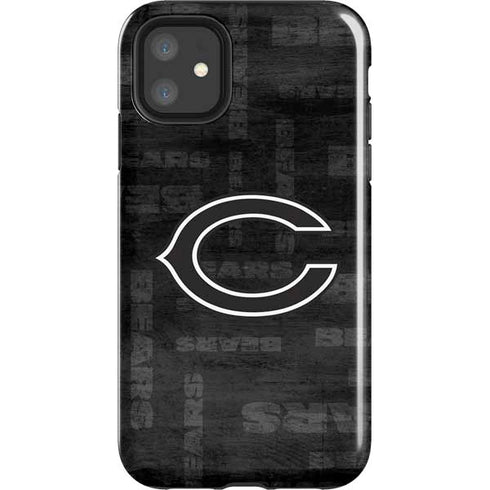 NFL Chicago Bears Black & White iPhone 11 Impact Case