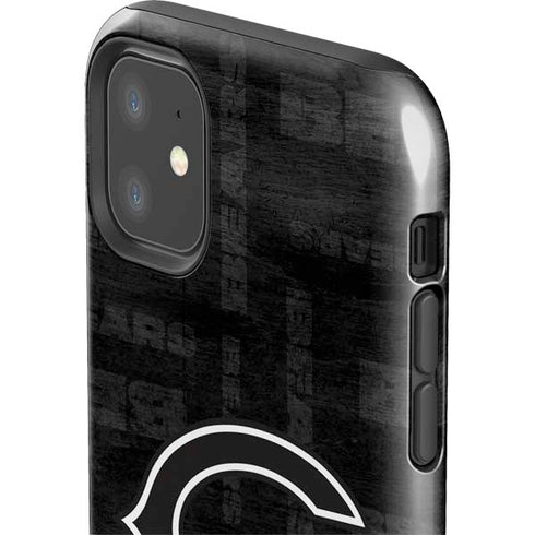 NFL Chicago Bears Black & White iPhone 11 Impact Case