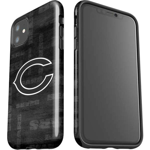 NFL Chicago Bears Black & White iPhone 11 Impact Case