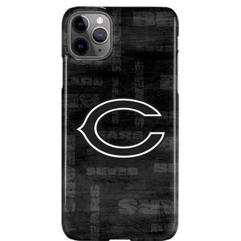 NFL Chicago Bears Black & White iPhone 11 Pro Max Lite Case