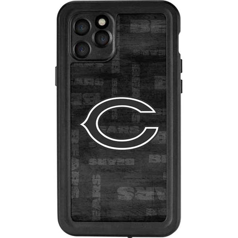 NFL Chicago Bears Black & White iPhone 11 Pro Waterproof Case