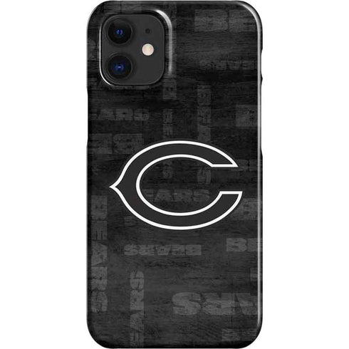 NFL Chicago Bears Black & White iPhone 12 Mini Lite Case