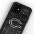 NFL Chicago Bears Black & White iPhone 12 Mini Waterproof Case