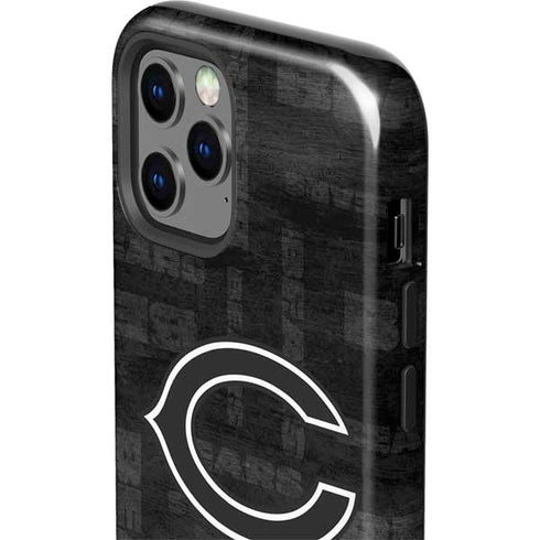 NFL Chicago Bears Black & White iPhone 12 Pro Impact Case