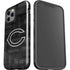 NFL Chicago Bears Black & White iPhone 12 Pro Impact Case