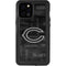 NFL Chicago Bears Black & White iPhone 12 Pro Max Waterproof Case