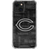 NFL Chicago Bears Black & White iPhone 13 Mini Clear Case