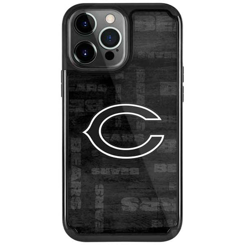 NFL Chicago Bears Black & White iPhone 13 Pro Cargo Case