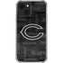 NFL Chicago Bears Black & White iPhone 14 Plus Clear Case