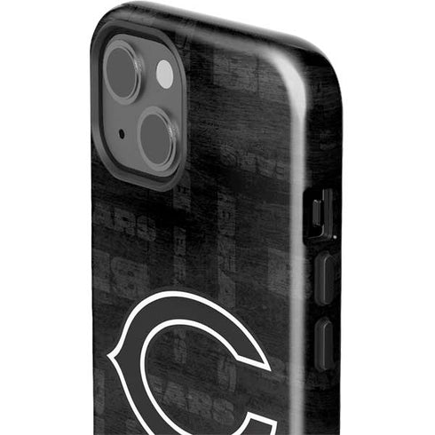 NFL Chicago Bears Black & White iPhone 14 Impact Case