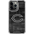 NFL Chicago Bears Black & White iPhone 15 Pro Clear Case