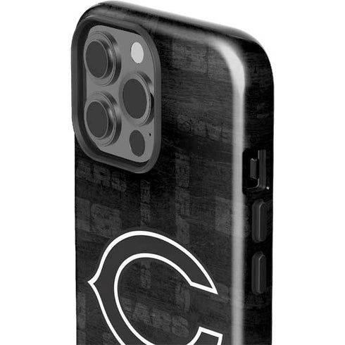 NFL Chicago Bears Black & White iPhone 15 Pro Max Impact Case