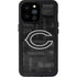 NFL Chicago Bears Black & White iPhone 14 Pro Max Waterproof Case
