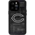 NFL Chicago Bears Black & White iPhone 14 Pro Waterproof Case