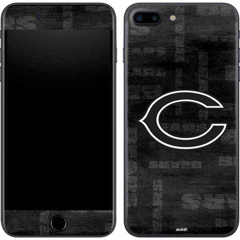 NFL Chicago Bears Black & White iPhone 7 Plus Skin