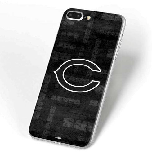 NFL Chicago Bears Black & White iPhone 7 Plus Skin